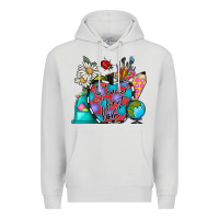 Dove Grey to teacher is to first love Premium Hoodie - CowhideDigitalArt