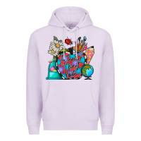 Lilac to teacher is to first love Premium Hoodie - CowhideDigitalArt