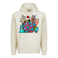 Oatmeal Heather to teacher is to first love Premium Hoodie - CowhideDigitalArt