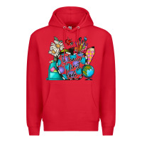 Red to teacher is to first love Premium Hoodie - CowhideDigitalArt