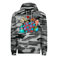 Slate Camo to teacher is to first love Premium Hoodie - CowhideDigitalArt