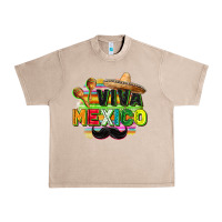French Oak Viva Mexico Urban Heavy Tee - FaDigitalArtStudio