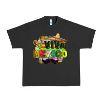 Pigment Black Viva Mexico Urban Heavy Tee - FaDigitalArtStudio