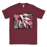 Burgundy indian headdress valentine's day Classic Tee - Jasminsmagicworld