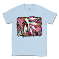 Dusty Blue indian headdress valentine's day Classic Tee - Jasminsmagicworld