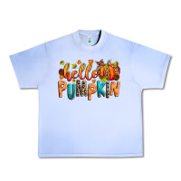 Grape Ice Hello pumpkin Urban Heavy Tee - RanaPortraitStore