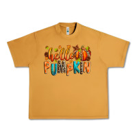 Peanut Butter Hello pumpkin Urban Heavy Tee - RanaPortraitStore