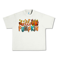Pistachio Hello pumpkin Urban Heavy Tee - RanaPortraitStore