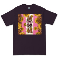 Plum skull mom sunflowers Premium Tee - TumblerDesignByShophia