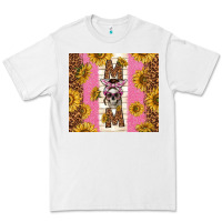 White skull mom sunflowers Premium Tee - TumblerDesignByShophia