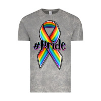 Cloud Rock pride lgbtq awareness ribbon Vintage Tee - OliviaCreatesArt