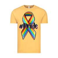 Vintage Mustard pride lgbtq awareness ribbon Vintage Tee - OliviaCreatesArt