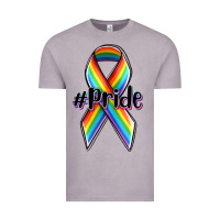 Vintage Zinc pride lgbtq awareness ribbon Vintage Tee - OliviaCreatesArt