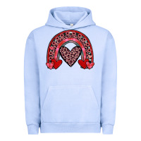 Pigment Grape Ice valentines heart rainbow Urban Hoodie - JahusDesignShop