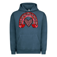 Pigment Midnight Navy valentines heart rainbow Urban Hoodie - JahusDesignShop
