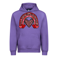 Tulip valentines heart rainbow Urban Hoodie - JahusDesignShop