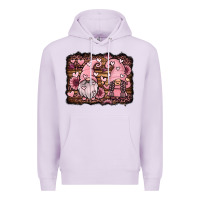 Lilac valentines day gnomes couple Premium Hoodie - Jasminsmagicworld