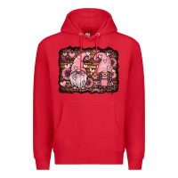 Red valentines day gnomes couple Premium Hoodie - Jasminsmagicworld