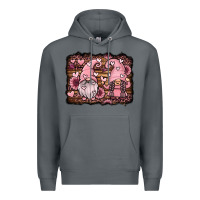 Rock valentines day gnomes couple Premium Hoodie - Jasminsmagicworld