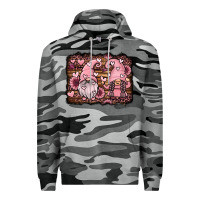 Slate Camo valentines day gnomes couple Premium Hoodie - Jasminsmagicworld