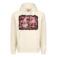 Valentines Day Gnomes Couple Premium Hoodie | Teevron