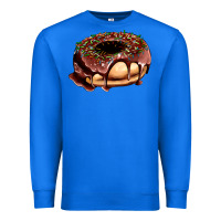 True Royal chocolate donut with candies Premium Sweatshirt - AdoDesignShop