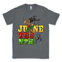 Charcoal Heather juneteenth Classic Tee - CowGirlArtShop