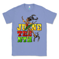 Colony Blue juneteenth Classic Tee - CowGirlArtShop
