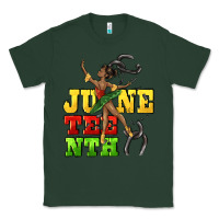 Sports Green juneteenth Classic Tee - CowGirlArtShop