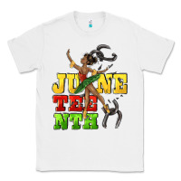 White juneteenth Classic Tee - CowGirlArtShop
