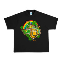 Black Texas St. Patrick's Day Urban Heavy Tee - OliviaCreatesArt