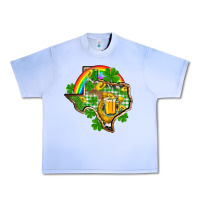 Grape Ice Texas St. Patrick's Day Urban Heavy Tee - OliviaCreatesArt