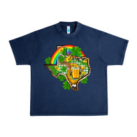 Navy Texas St. Patrick's Day Urban Heavy Tee - OliviaCreatesArt