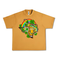 Peanut Butter Texas St. Patrick's Day Urban Heavy Tee - OliviaCreatesArt