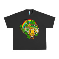 Pigment Black Texas St. Patrick's Day Urban Heavy Tee - OliviaCreatesArt