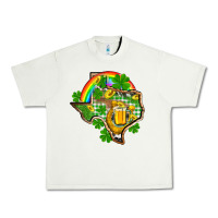 Pistachio Texas St. Patrick's Day Urban Heavy Tee - OliviaCreatesArt