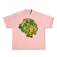 Salmon Texas St. Patrick's Day Urban Heavy Tee - OliviaCreatesArt