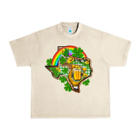 Sandshell Texas St. Patrick's Day Urban Heavy Tee - OliviaCreatesArt