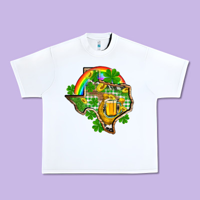Texas St. Patrick's Day Urban Heavy Tee Designed By Oliviacreatesart