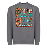 Storm faith makes all things possible Heavyweight Sweatshirt - BarkalooDesign