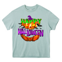 Arona Happy Halloween Heavy Core Tee - NancyCooperArtShop