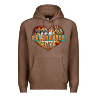 Chestnut Happy Valentınes Day Premium Hoodie - CowhideDigitalArt