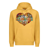 Mustard Happy Valentınes Day Premium Hoodie - CowhideDigitalArt