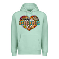 Seafoam Happy Valentınes Day Premium Hoodie - CowhideDigitalArt