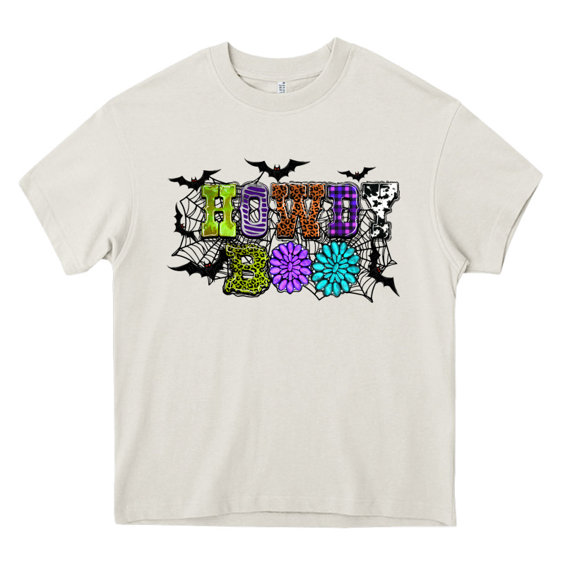 Halloween Howdy Boo Heavy Core Tee by NancyCooperArtShop | Teevron