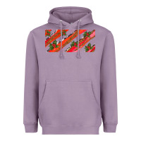 Lavender leopar and cowhide with mistletoe Heavyweight Hoodie - AdoDesignShop