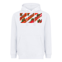 White leopar and cowhide with mistletoe Heavyweight Hoodie - AdoDesignShop