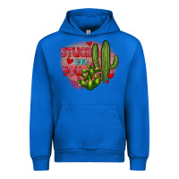 Cobalt stuck on you cactus Urban Hoodie - JahusDesignShop