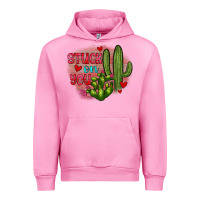 Fuchsia Pink stuck on you cactus Urban Hoodie - JahusDesignShop