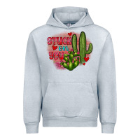 Heather Grey stuck on you cactus Urban Hoodie - JahusDesignShop